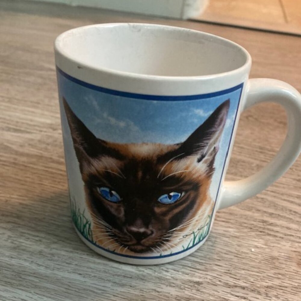 Vintage George Good Siamese Cat Mug
